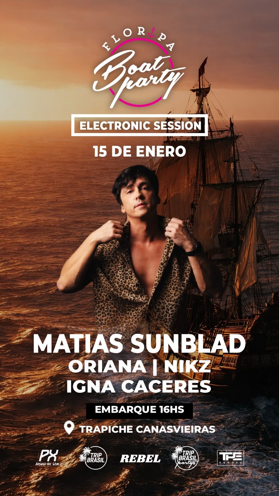 Boat Party w/ Matias Sunblad flyer