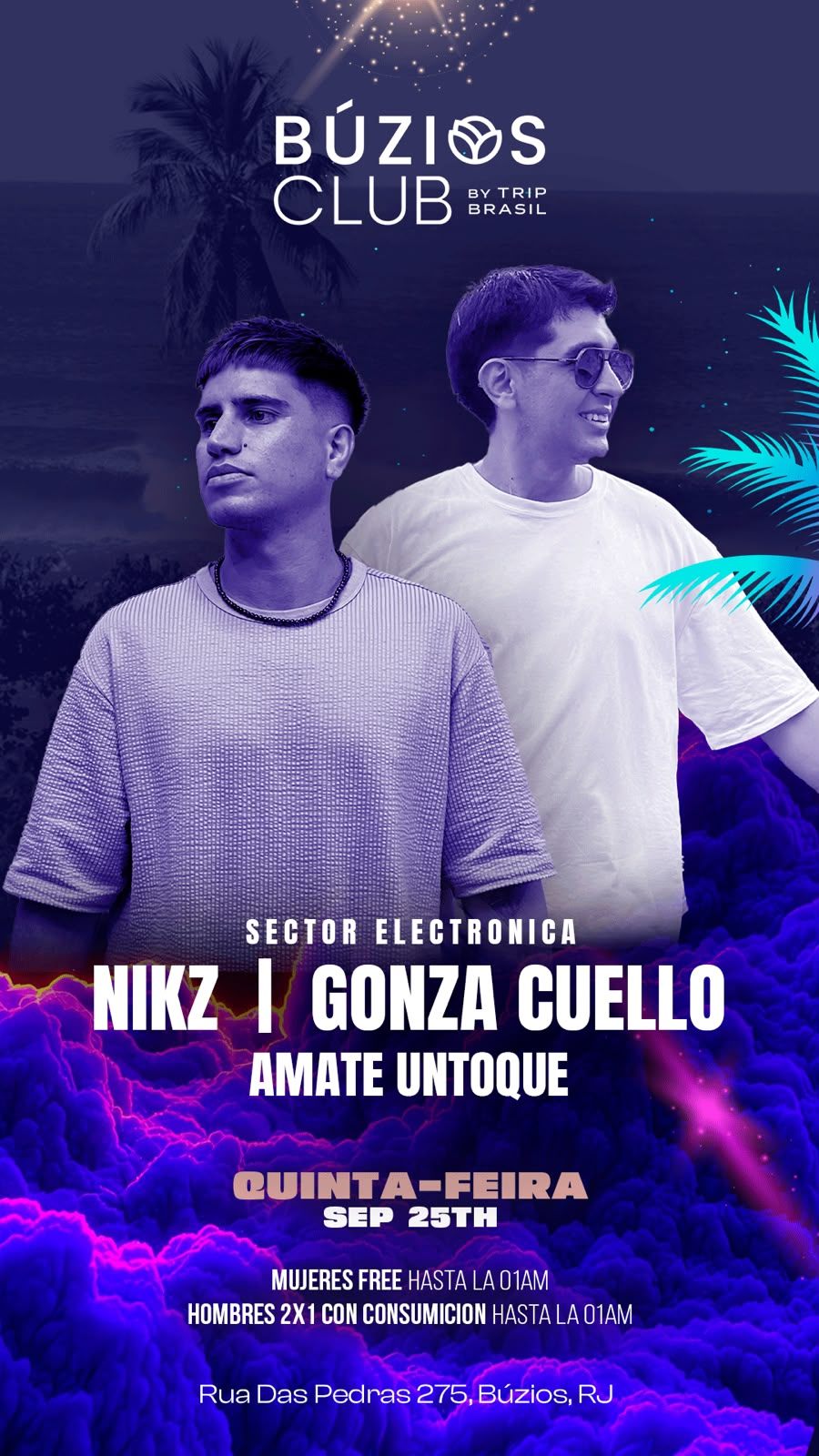 Buzios Club flyer