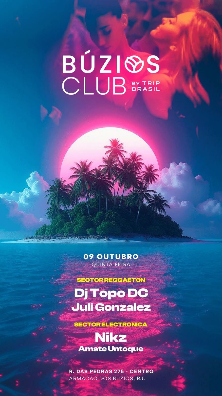 Buzios Club flyer